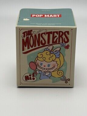 POP MART Labubu POP BEAN Monsters Hair Salon Vintage Updo Clear Box Exclusive